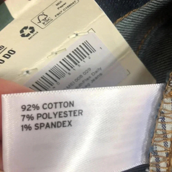 Duluth Daily Denim mid rise slim leg womens sz 8 New with tags - Picture 10 of 10